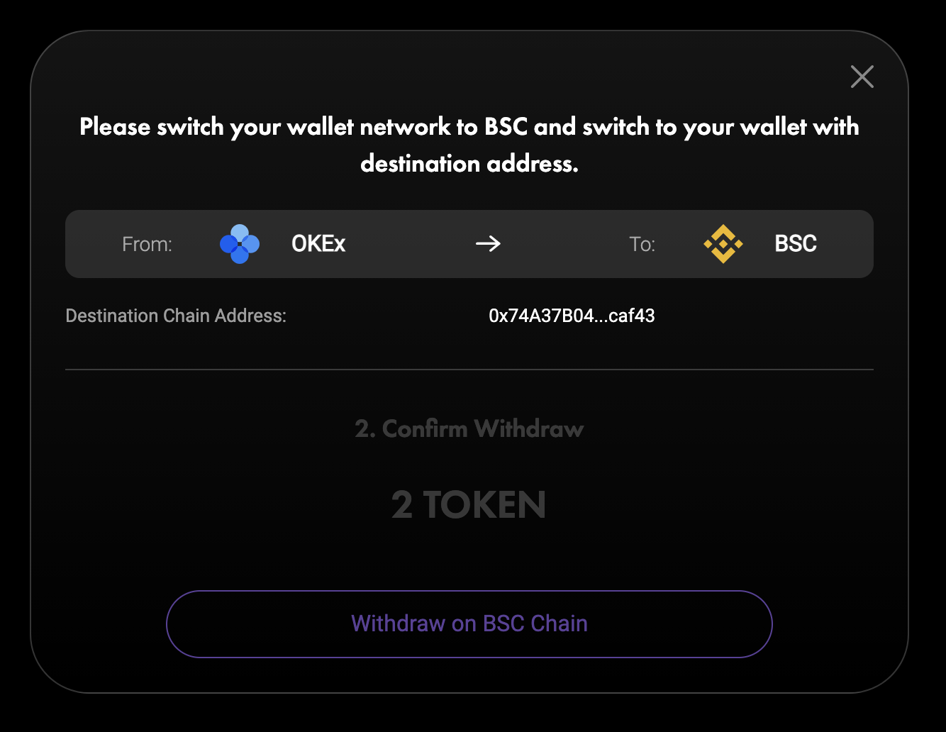 BSC <-> OKExChain（OEC） - 图15