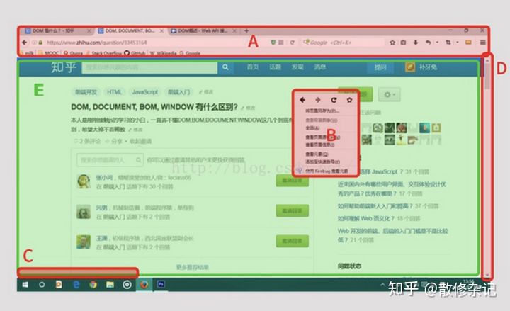 DOM和BOM是什么？有什么作用？ - 图3