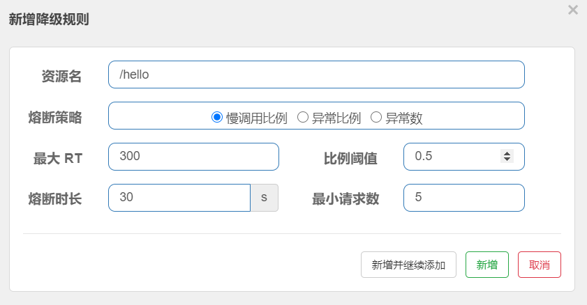 Sprinig Cloud Alibaba Sentinel服务限流 - 图14