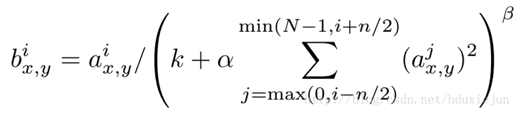LRN(Local Response Normalization)局部响应归化(关于AlexNet) - 图1