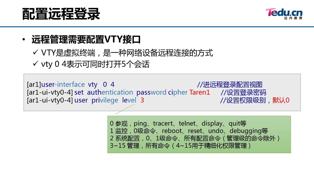 01_交换机远程和路由器的管理配置 - 图9