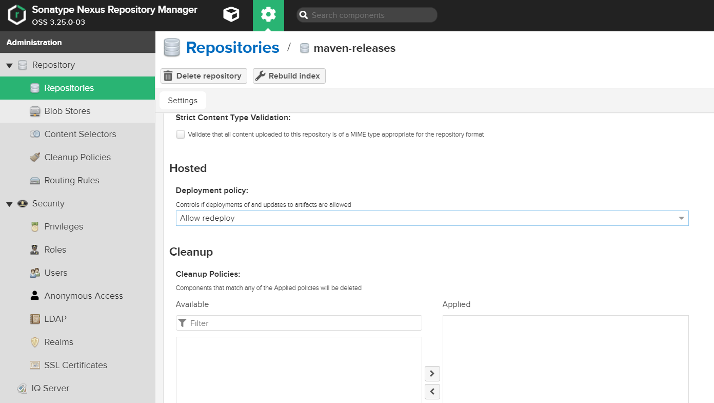 搭建maven私有仓库 - 图7