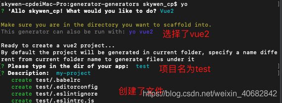 yeoman工具的使用以及自定义脚手架 - 图2