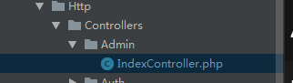 laravel创建admin文件，里边的indexController怎么写 - 图1