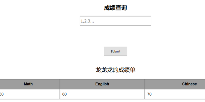 sql联合注入，用bp进行爆破（成绩查询） - 图1