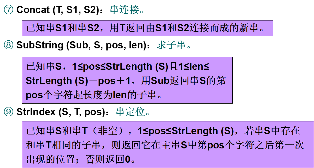 串的定义及其基本操作的 - 图4