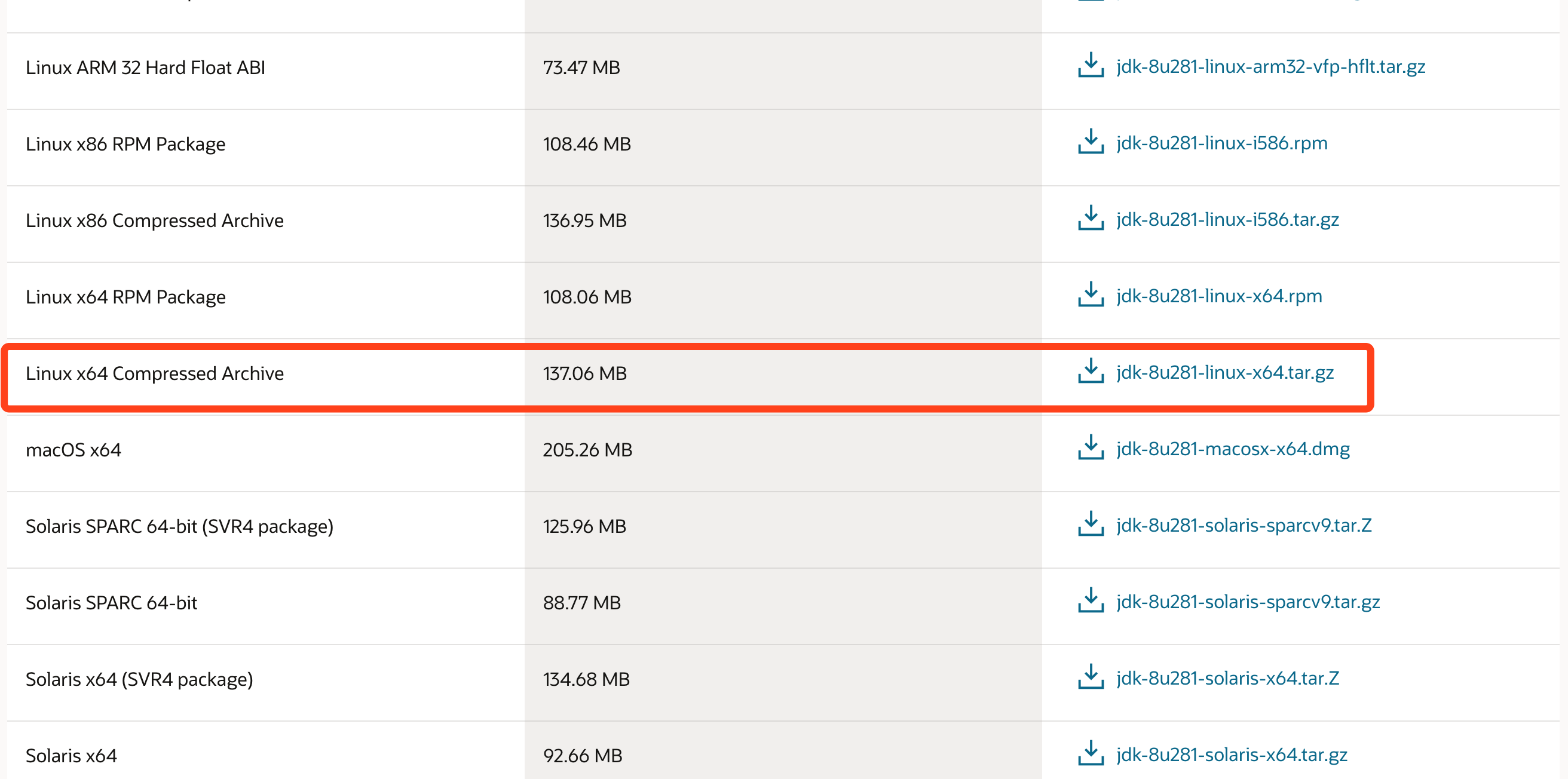 CentOS7下安装配置JDK8 - 图1