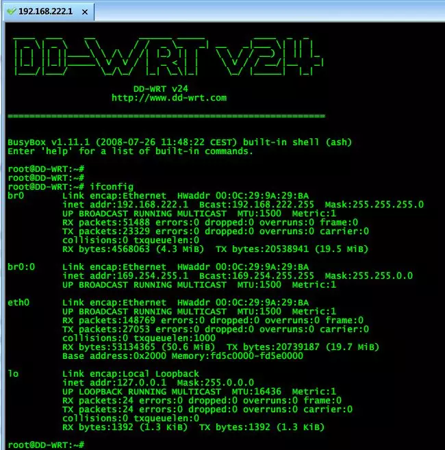 VMware虚拟机上安装 x86版本DD-WRT - 图13