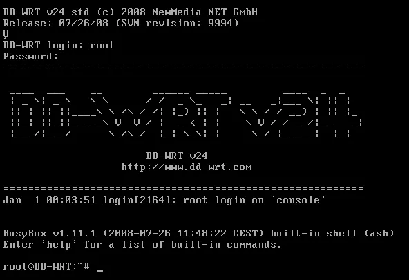 VMware虚拟机上安装 x86版本DD-WRT - 图9