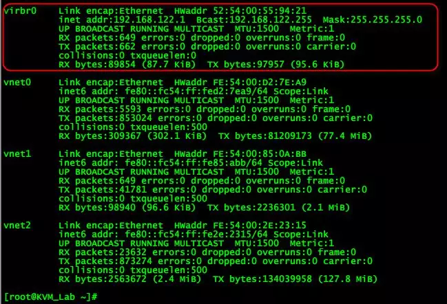 KVM虚拟机Bridge和NAT网络连接模式介绍 - 图8