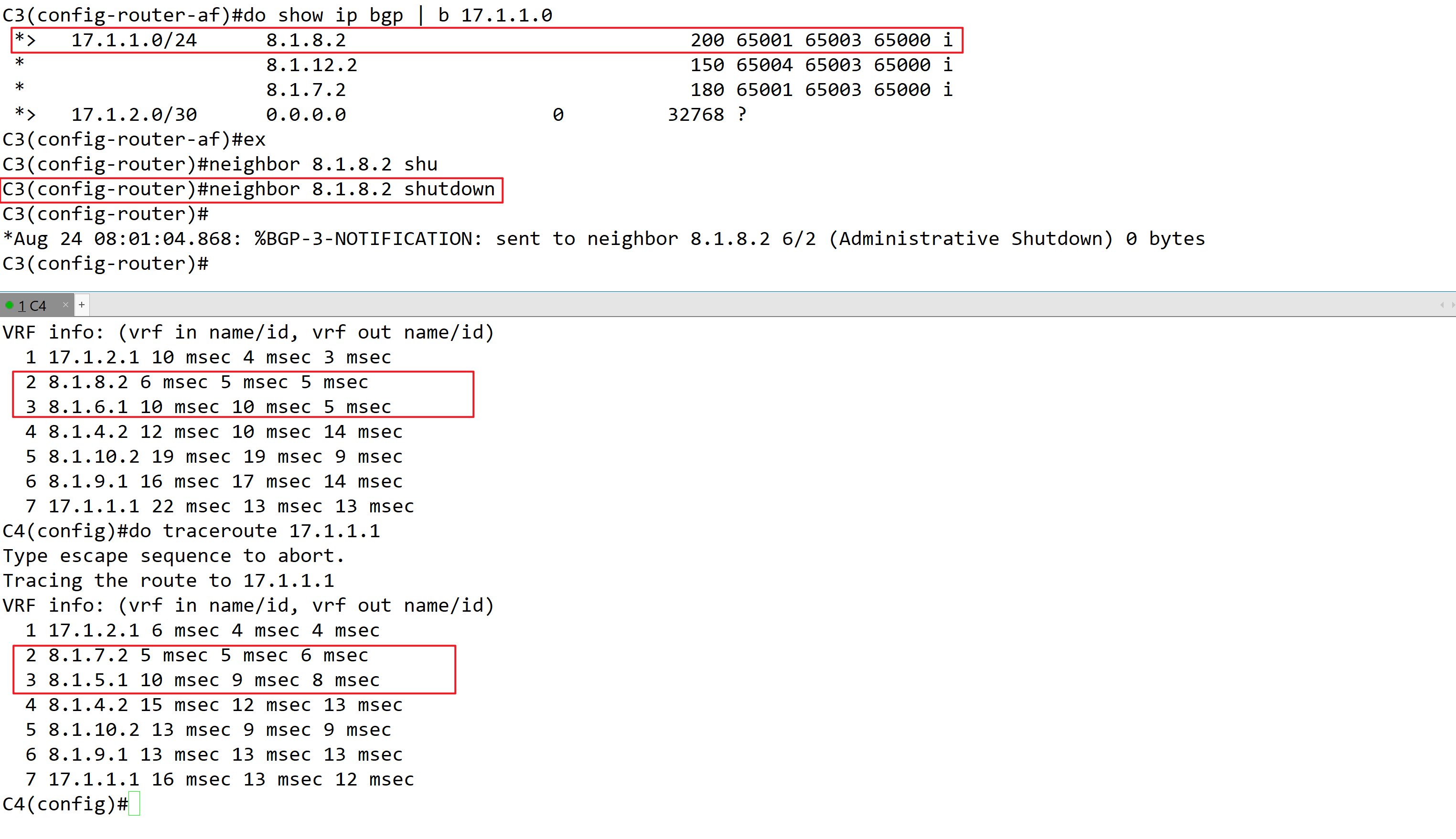 实验 6X16 - CCNP Large Scale BGP @David - 图19