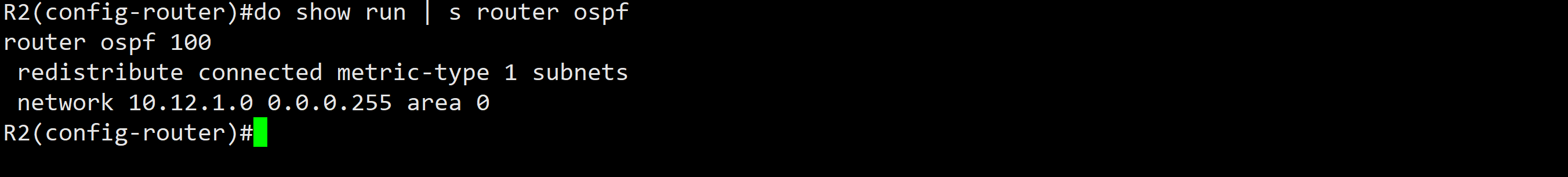 实验02 - Redistribution Into OSPF - 图8