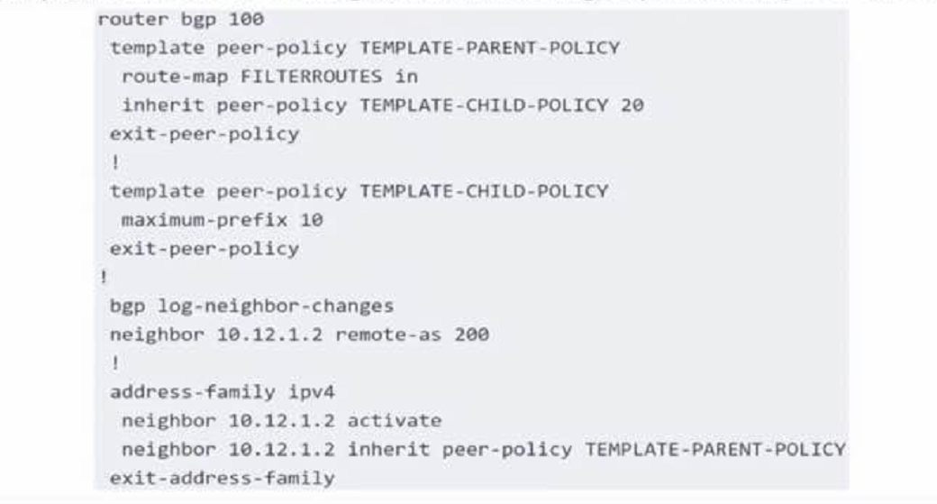 63 BGP Configuration Scalability - 图1