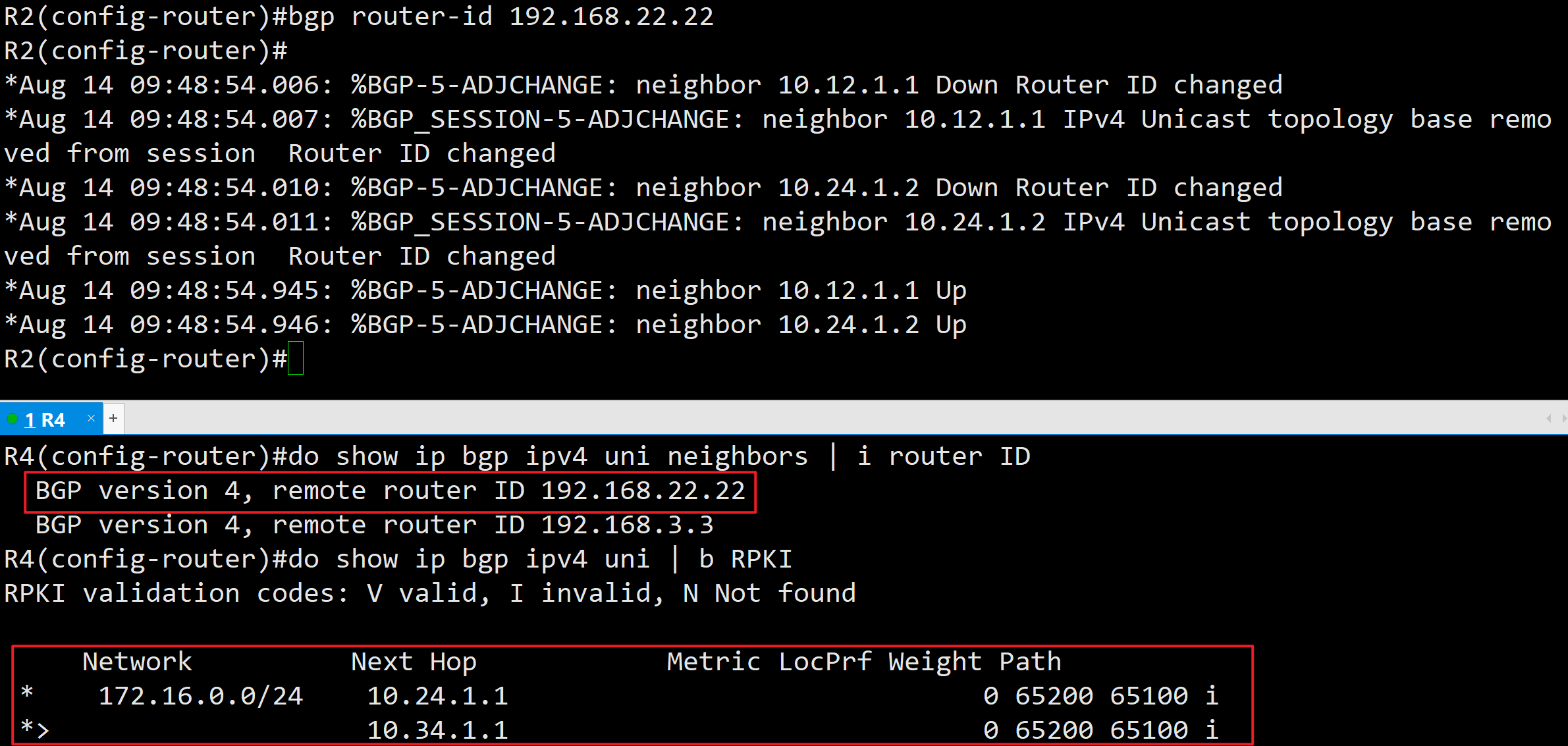 实验01 - Lowest Neighbor BGP RID - 图3