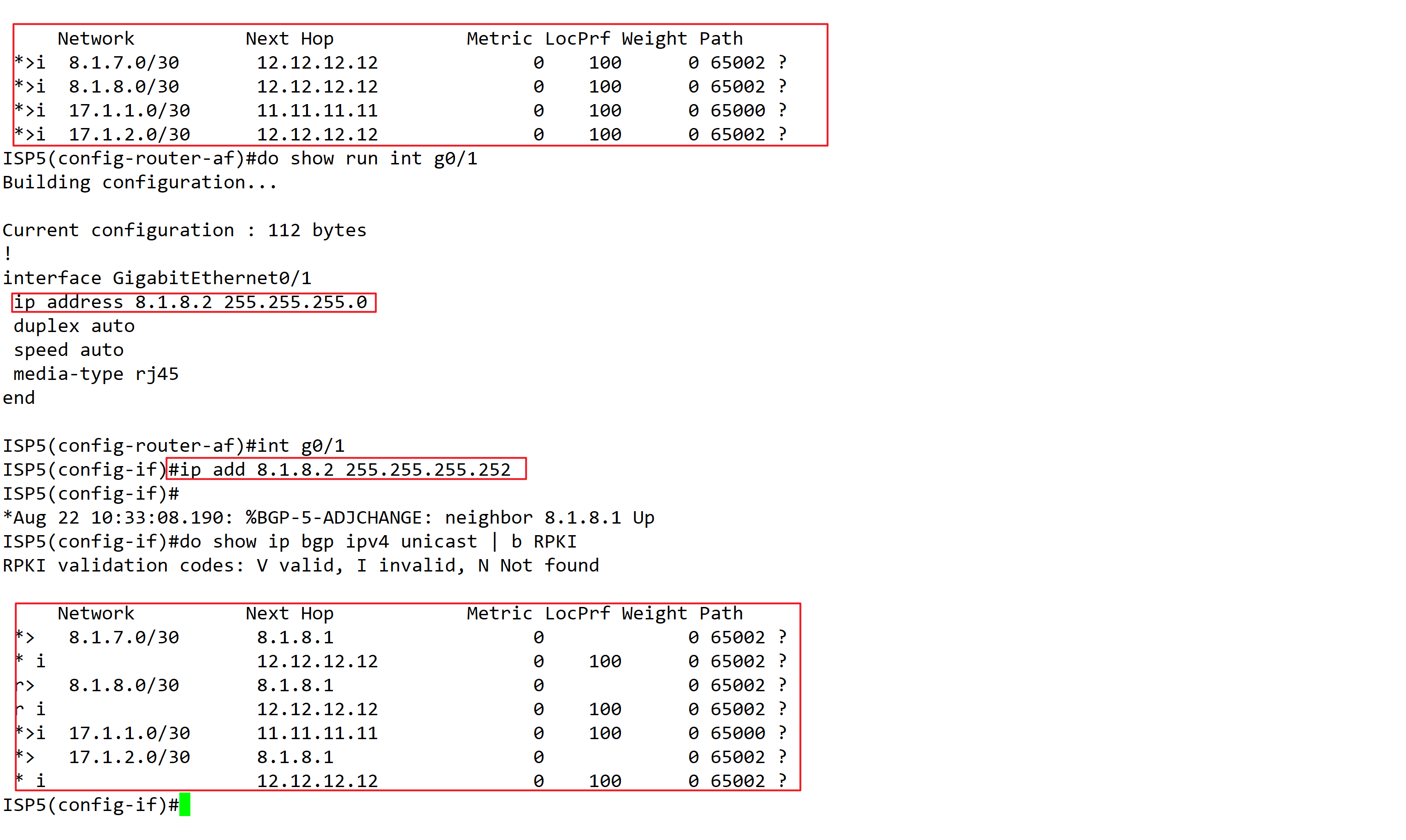 实验 6X14 - CCNP Configure BGP @David - 图6