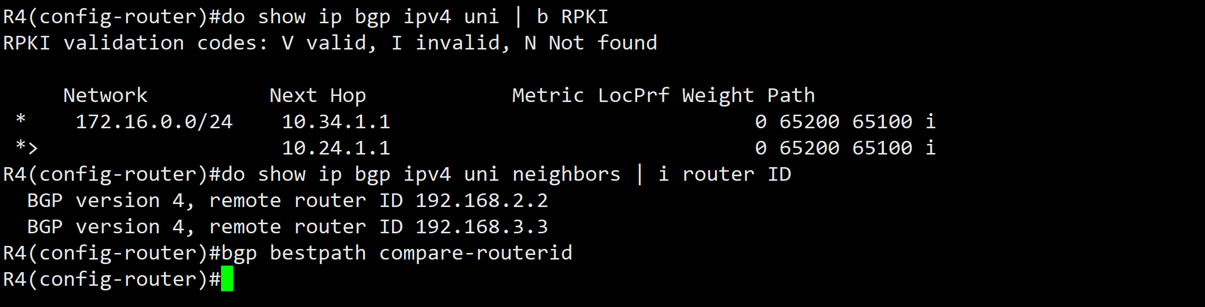 实验01 - Lowest Neighbor BGP RID - 图2