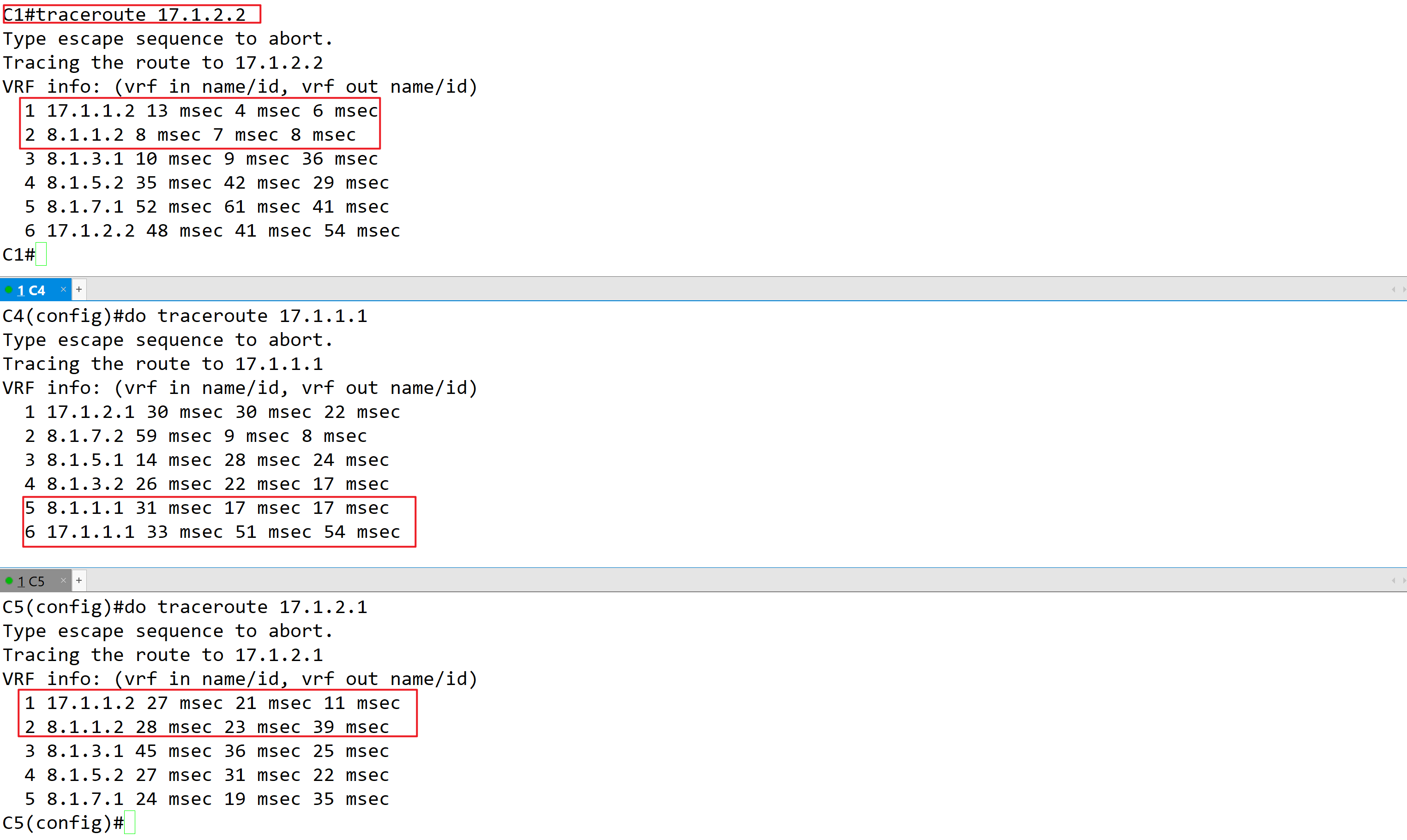 实验 6X16 - CCNP Large Scale BGP @David - 图5