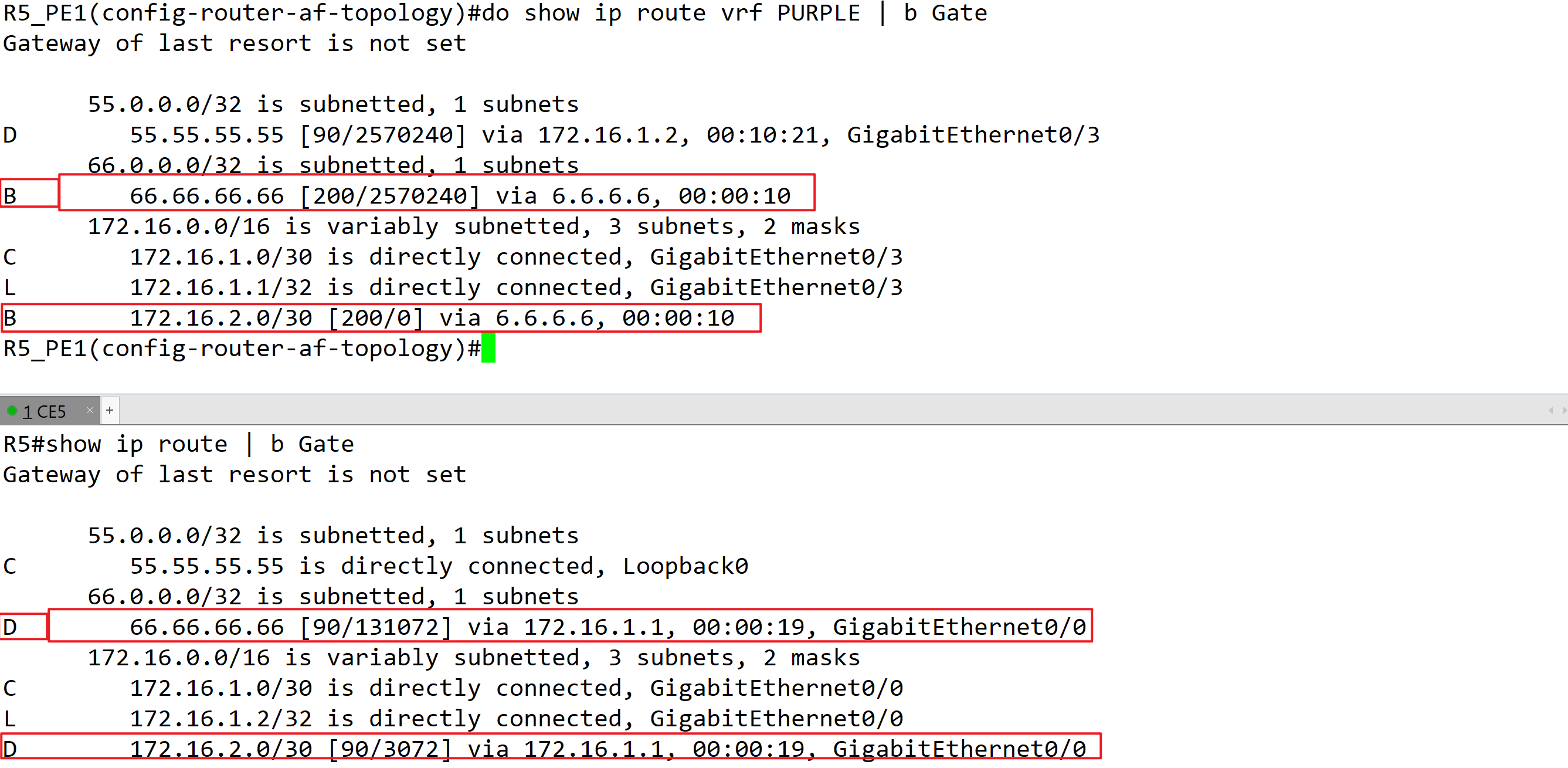 实验 8X02 - CCNA Exam  Advanced @David - 图5