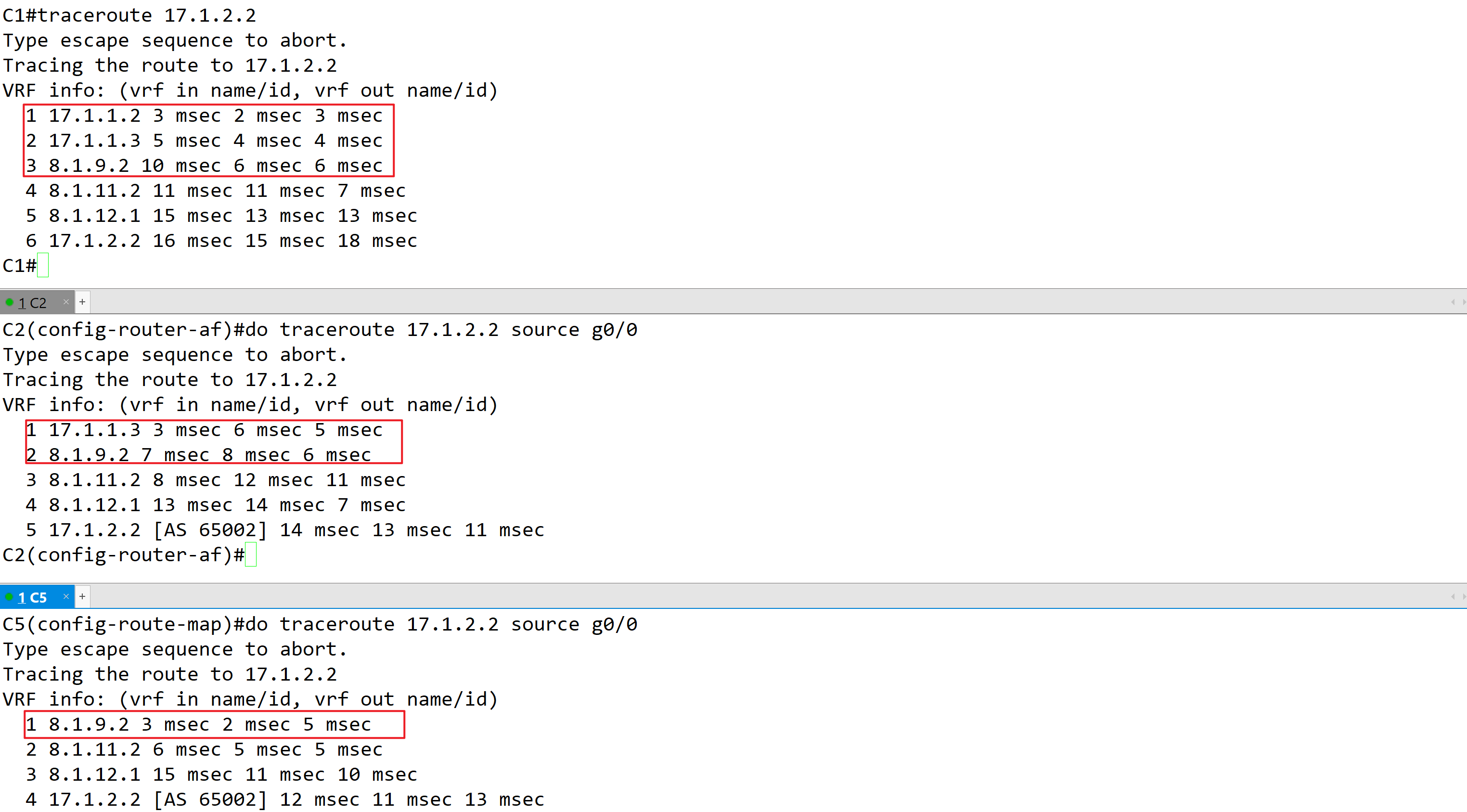 实验 6X16 - CCNP Large Scale BGP @David - 图7