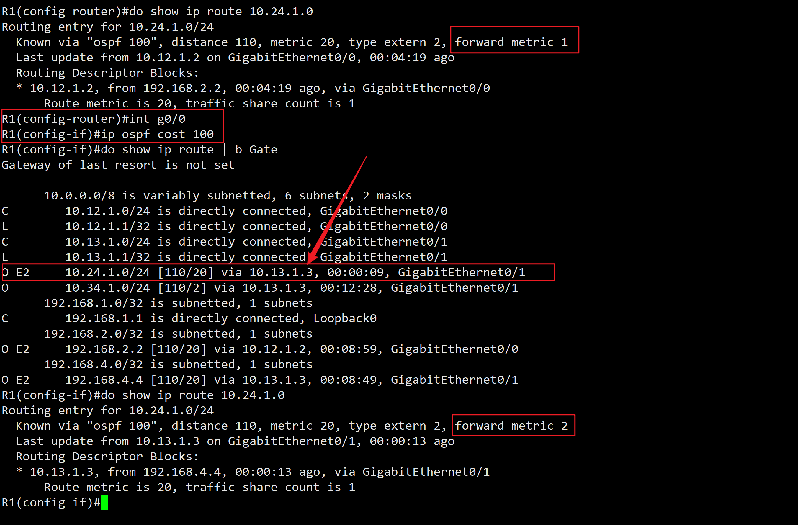 实验02 - Redistribution Into OSPF - 图5