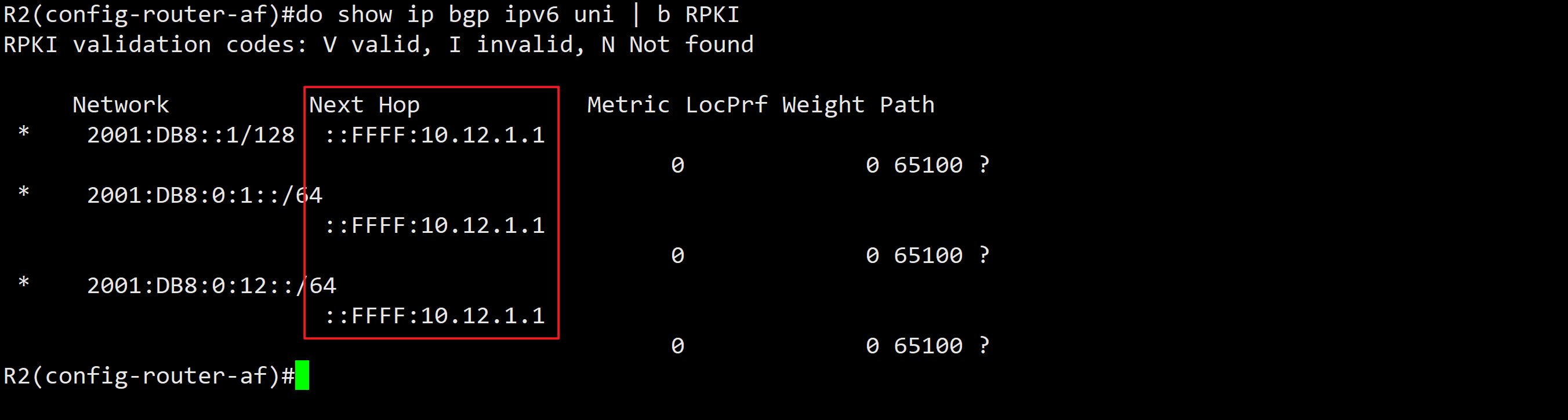 实验02 - IPv6 over IPv4 for BGP - 图2