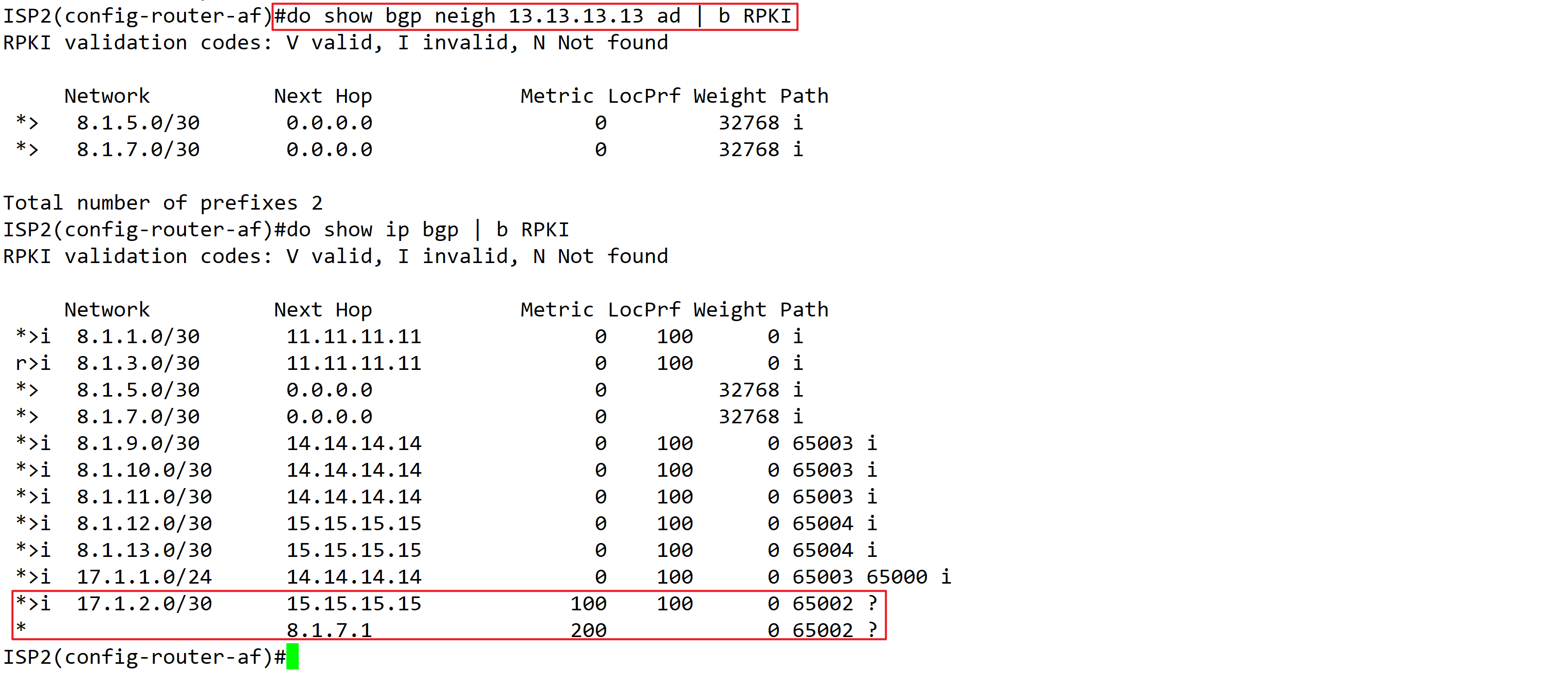 实验 6X16 - CCNP Large Scale BGP @David - 图20