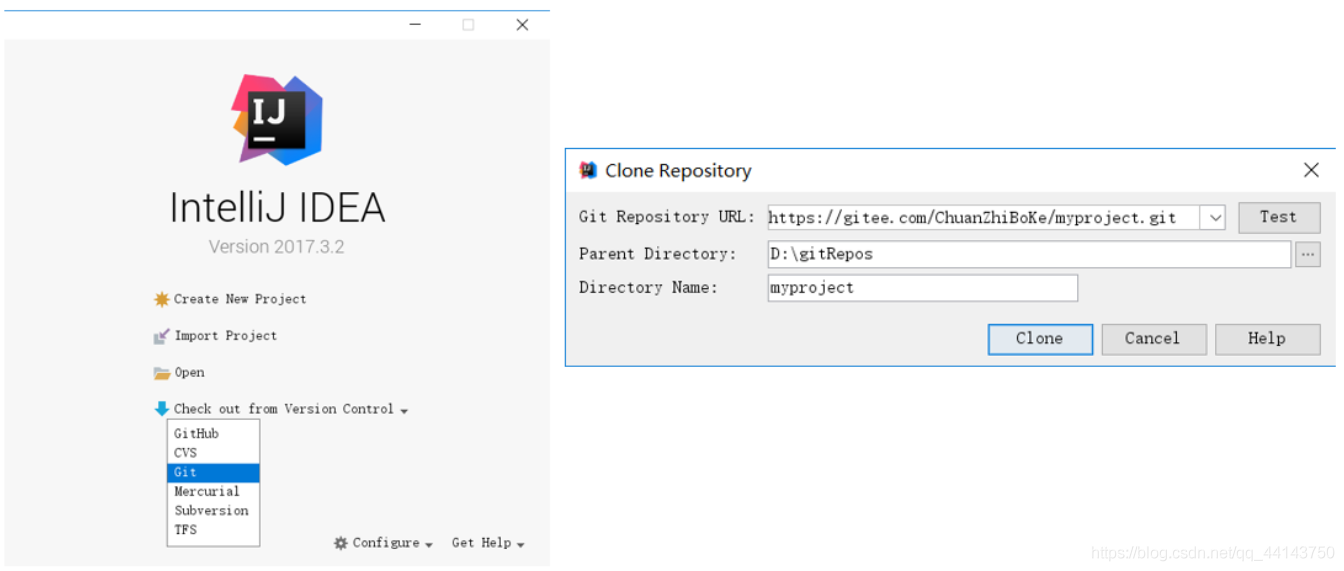 5. Git 在IDEA中使用Git - 图7