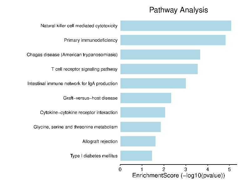 3.9 差异表达eccDNA来源基因的KEGG通路富集分析 - 图1