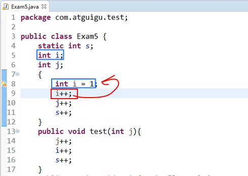 6-第一季-06_尚硅谷_JavaSE面试题：成员变量与局部变量-2021-03-11 - 图5