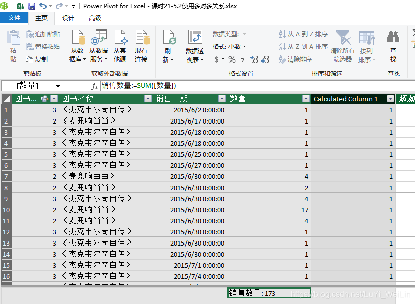 (2条消息) Power BI（二十三）power pivot之使用多对多关系_可乐联盟-CSDN博客_powerpivot多对多关系 - 图11