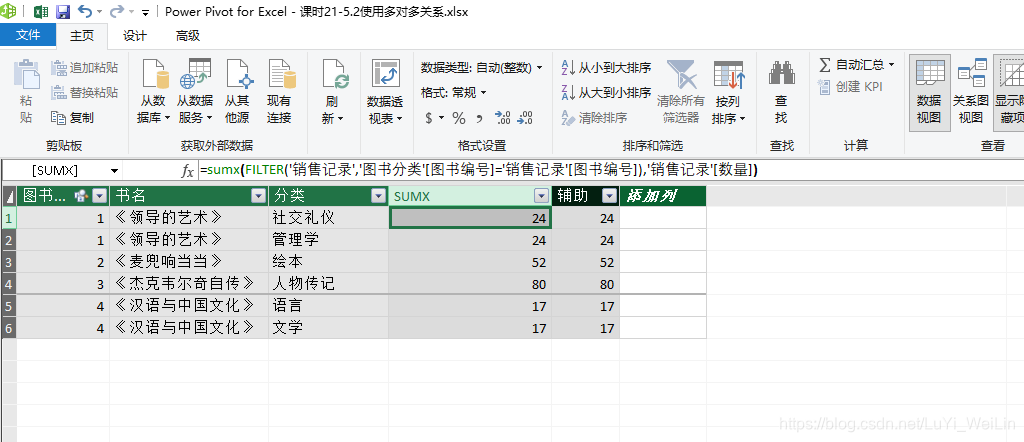 (2条消息) Power BI（二十三）power pivot之使用多对多关系_可乐联盟-CSDN博客_powerpivot多对多关系 - 图9