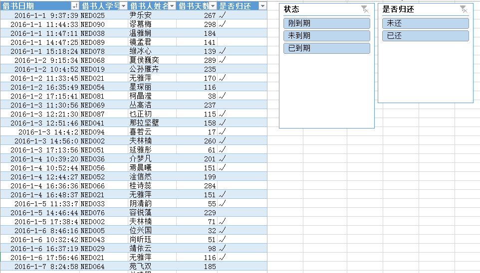 (2条消息) 27、Power Query-日期与时间数据处理实例（图书室借书统计）_少年休闲海-CSDN博客_power query 日期加减 - 图5