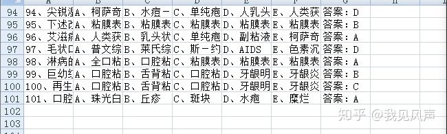 anki|批量制作选择题的另一种思路 - 知乎 - 图33