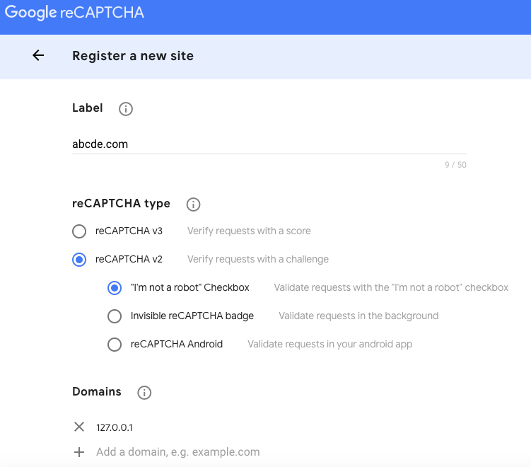 为Laravel6配置reCAPTCHA人机验证系统 - 图1