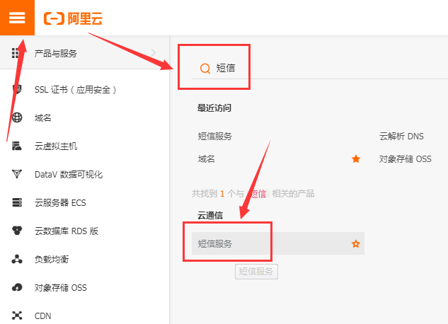 短信注册及配置 - 图3