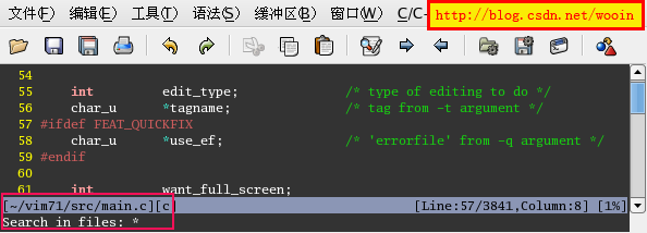 SZ#F) iäi±S)  http:/.'  edi t ing  54  55  56  57  58  59  int  edit_type ;  char_u  Wtagname ;  #ifdef FEAT_QUICKEIX  char_u  wuse_ef ;  #endif  type of  tag from —t argi  errorfile' frol
