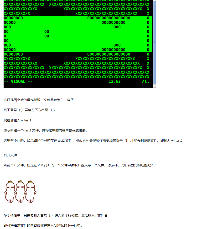 【新提醒】第七节：执行shell命令、文件另存为、合并文件和打开多个文件,VIM魔鬼训练营,哇！Li - 图5