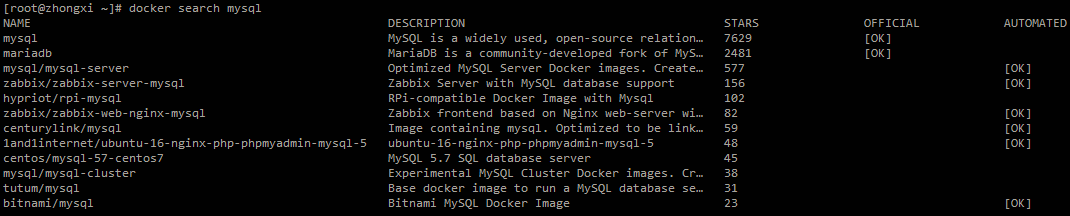 Docker安装mysql - 图1