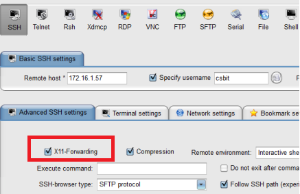 Linux服务器的x11方式远程管理参考 - 图2