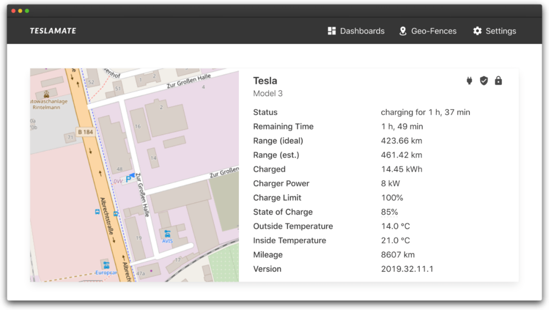 TeslaMate：一个开源的特斯拉车主神器 - 图1