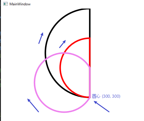 WPF使用PATH来画圆 - 图2