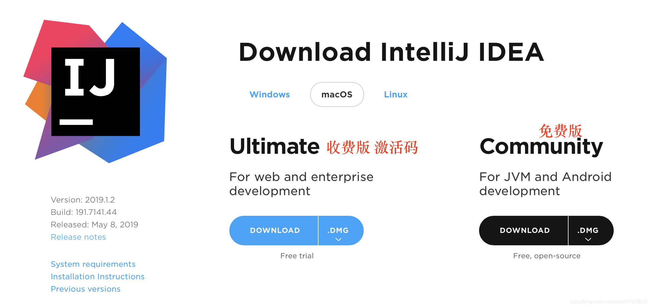 IntelliJ IDEA      java开发   下载、使用_Mac - 图1
