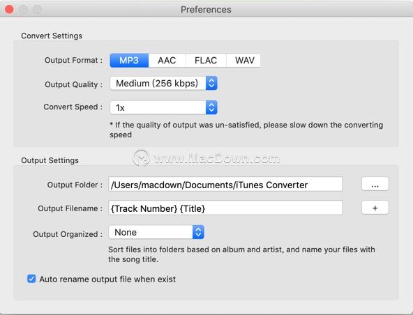 Macsome iTunes Converter for Mac(DRM移除和音乐转换器) 3.1.1注册激活版 - 图3