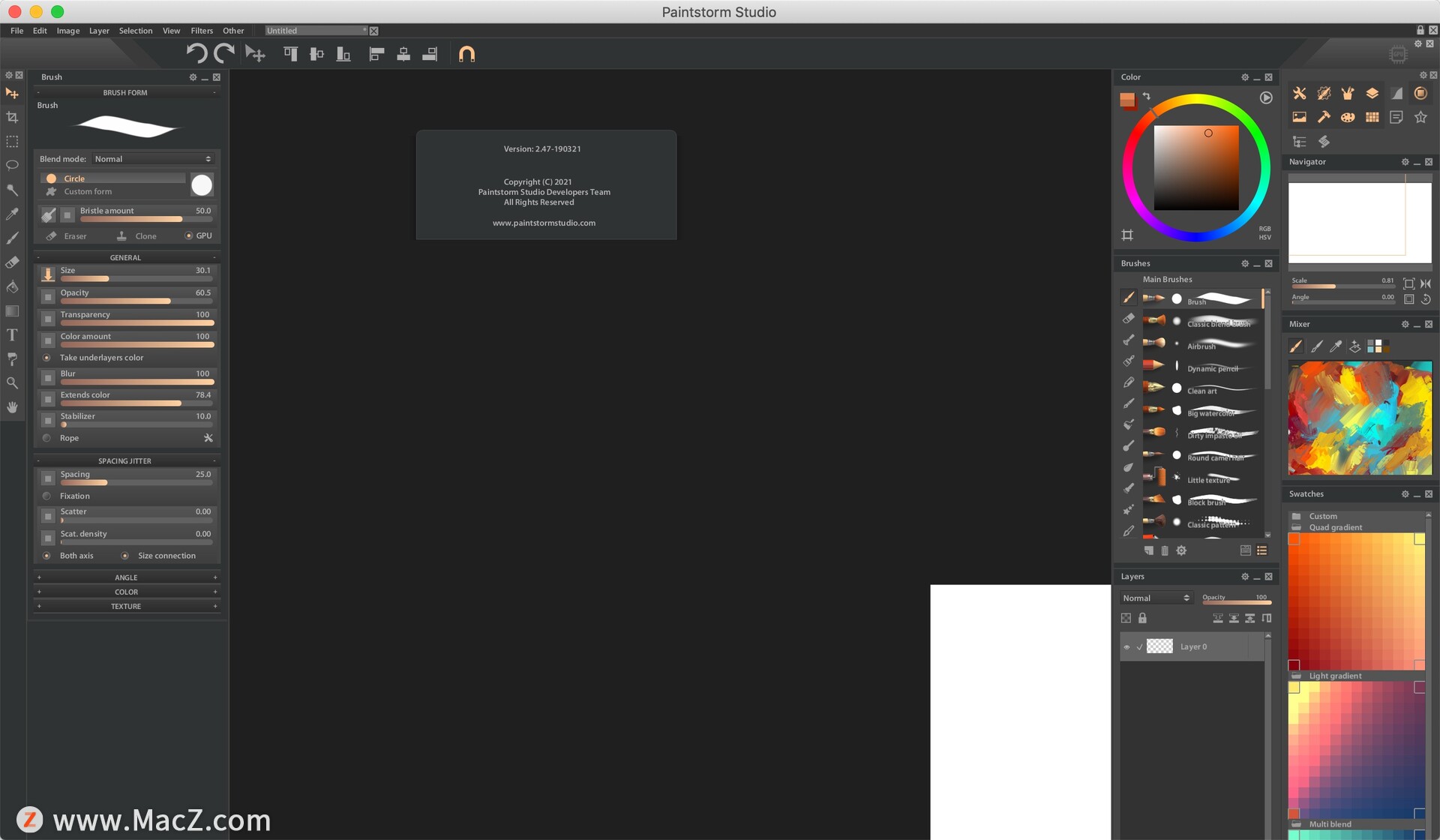 Paintstorm Studio for Mac(数字绘画创作工具) v2.47 中文版 - 图1
