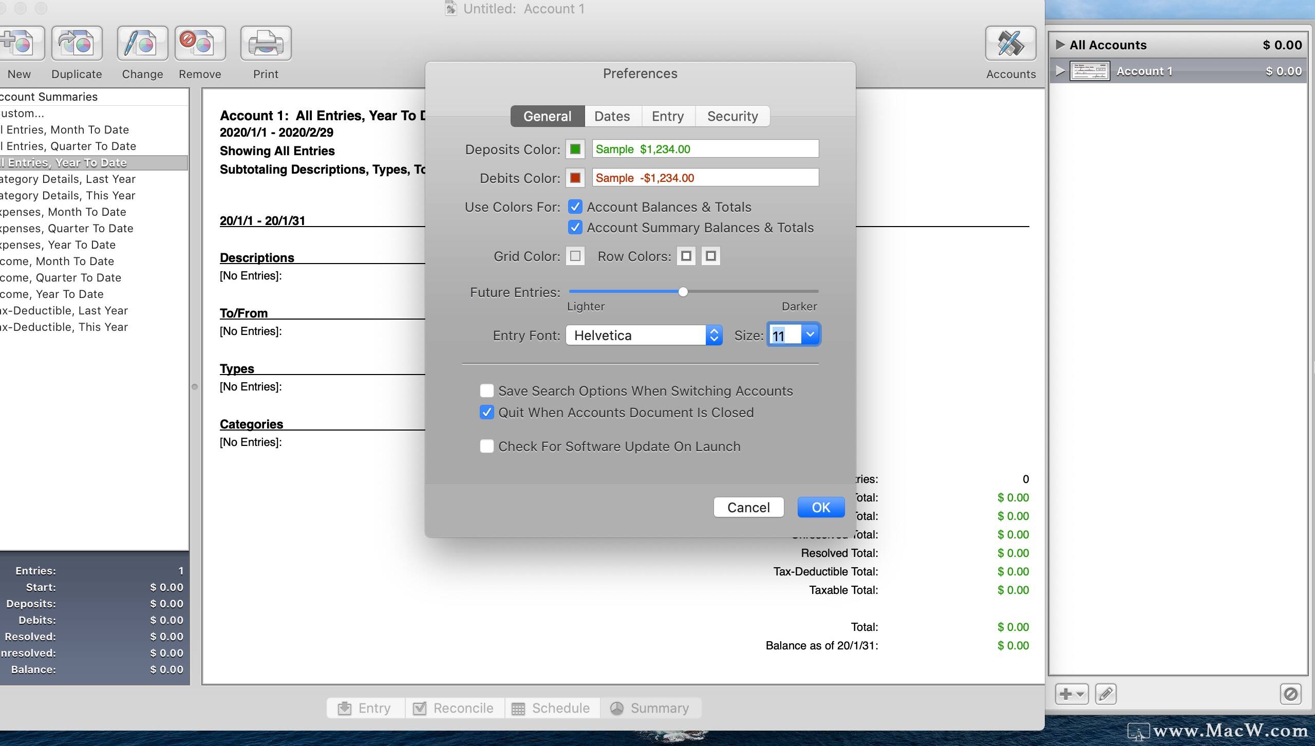 CheckBook Pro for mac(优秀的个人理财管理软件) v2.7注册版 - 图3