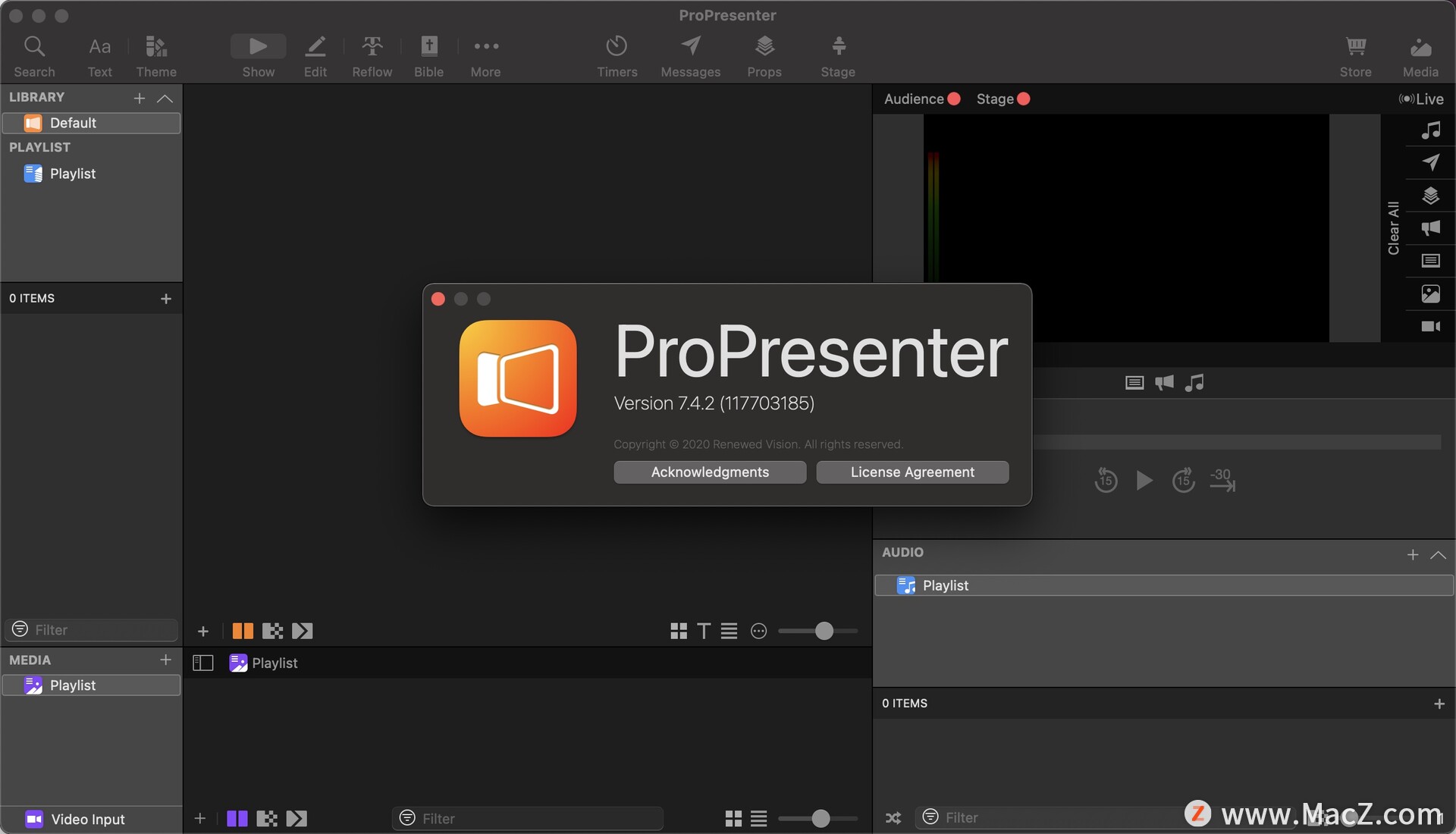 ProPresenter 7 for Mac(分屏演示工具) v7.4.2 (117703185)英文版免激活版 - 图1