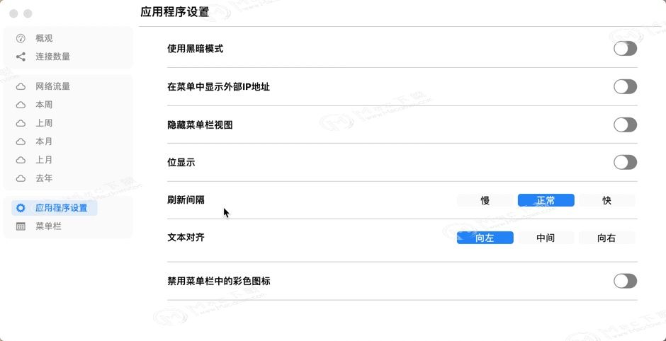NetWorker Pro for Mac(网速流量显示工具) v7.2.0中文特别版 - 图2