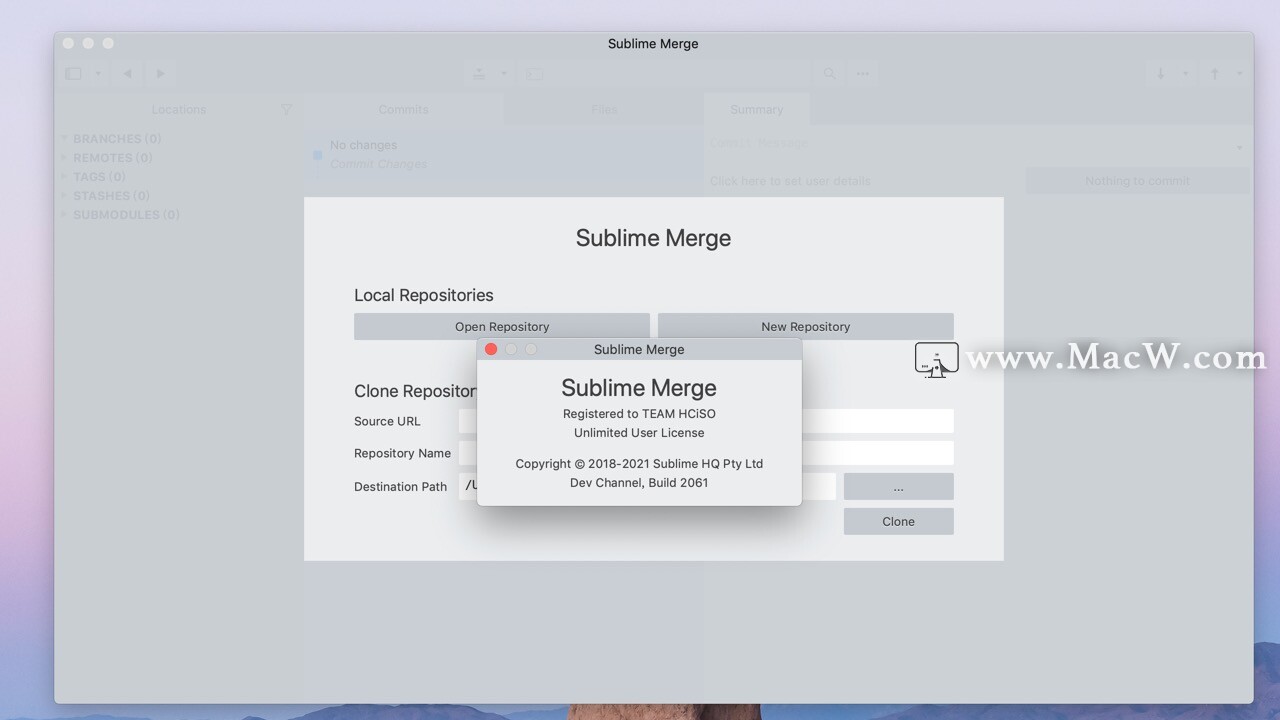 Sublime Merge for Mac(git客户端工具)v2.0(2061)注册版 - 图1